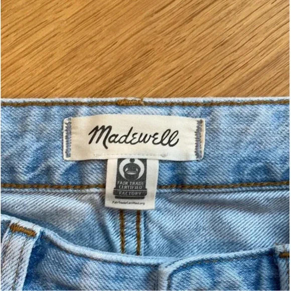 Madewell Curvy Perfect Vintage Jean in Fitzgerald Wash High Rise Jeans Size 27 - Picture 3 of 6